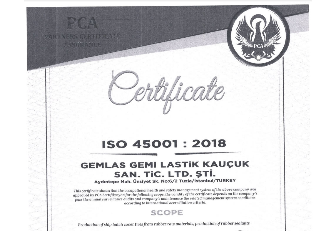 Gemlas_All ISO Certificate